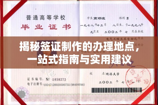 仁德揭秘签证制作的办理地点，一站式指南与实用建议