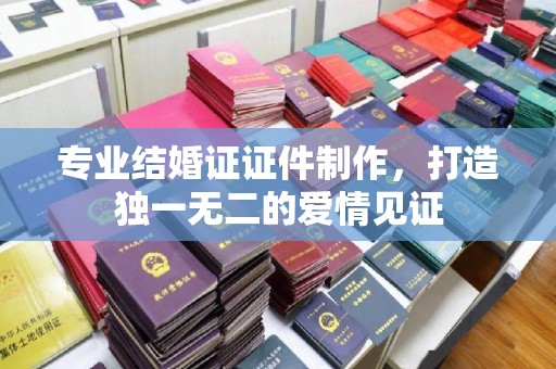 仁德专业结婚证证件制作，打造独一无二的爱情见证