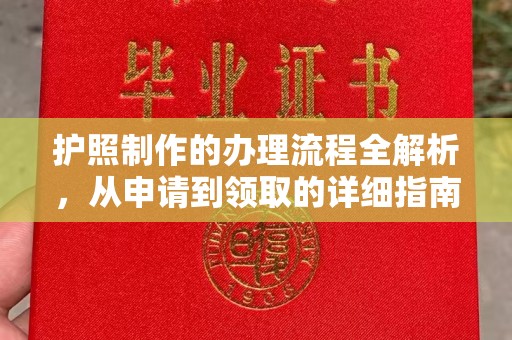 仁德护照制作的办理流程全解析，从申请到领取的详细指南