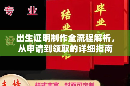 仁德出生证明制作全流程解析，从申请到领取的详细指南